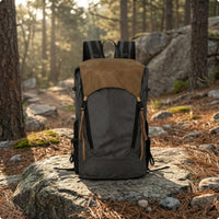Lightweight Hiking Backpack Padded Straps Hiking Backpack Front Zip Pocket Outdoor Bag for Short Trips