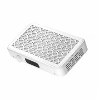 Quiet Operation Twin Fan Nail Dust Extractor Attachable Cover Nail Dust Collector LED Display for Manicurists