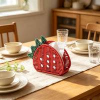 European Pink Flamingo PP Woven Tissue Box Cover