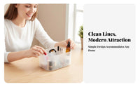 Handled Storage organizer Adaptable Desktop Container No-Cost for Dressing Table