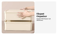 Compartment Underwear Box Visible compartment Drawer Organizer particlesprotected with Lid