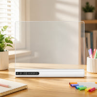 Acrylic LED Drawing Board Wipe-Clean LED Note Board with Stand Customizable