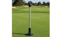 Golf Club Alignment Tool with Base Portable Golf Alignment Rod for Driving Range