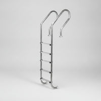 5-Step Pool Ladder Anti-Skid Stainless Steel Pool Ladder Rust-Resistant for in-Ground Pools