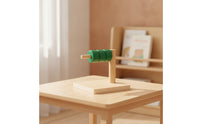 Shape Matching Toy Educational Wooden Toy with Rings Fine Motor Sorting Board with Pegs for Young Children, Infants, Tabletop, Playroom, Preschool