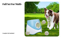 Indoor & Outdoor Use Dog Tennis Ball Er Adjustable Distance Automatic Dog Ball Er Portable for Young Dogs, Park, Living Room