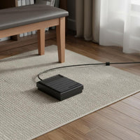 Polarity Switch Sustain Pedal Non-Slip Design MIDI Keyboard Pedal Long-Lasting Metal Construction Universal Keyboard Footswitch