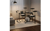 Trigger Cymbals Electronic Drum Set Realistic Feel Electronic Drum Kit for Children, Beginners, Home