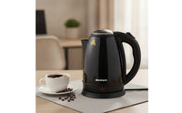 Stainless Steel Electric Kettle Boil-Dry Protection Electric Water Kettle Anti-Scald Appliance Double-Layer for Students, Home Kitchen, Dorm, Office