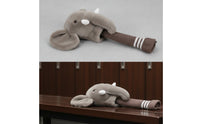 Elephant Driver Headcover Knitted Golf Club Headcover with Elephant Cute for Golfers
