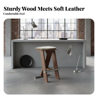 Original Design Double Counter Seat Modern design Bar Chair Easy to Clean High Stool robustDuty Support for Adults, Homeowners, Kitchen Island, Restaurant, Cafe