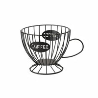 Coffee Capsule Wire Basket Nordic & design Geometric Coffee capsule holder for Dorm Room