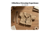 10cm Doll Trench Coat Fashionable Design BJD Doll clothes Fashion Miniature Sport Coat Jacket
