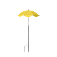 Adjustable Height Plant Protection Umbrella All-Weather Use Garden Stake Umbrella Water Repellent Miniature Sunshade Cooling Effect for Gardeners, Patio, Balcony