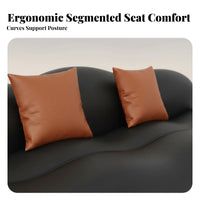 Wavyrear Sectional Italian design Sofa Light Luxury Living Room Furniture for Interior Designers, Business Owners, Reception Area, spa establishment, Lobby