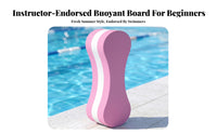 High Buoyancy Swimming Training Buoyancy Aid Board Odorless EVA Foam Kickboard Layered Construction Swimming Kick Board Rounded Ends for Adults, Children