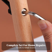 Hex Key Set High Power Allen Wrench Set Precision 90-Degree Bend for Repair Specialist S, DIY Enthusiasts, Home Repair, Furniture Assembly