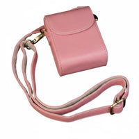 Snap Closure Leather Camera Case Scratch Resistant Compact Camera Pouch Vintage Design for Photographers, Travelers, Travel, Outdoor