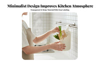 Ginger Garlic Storage Container Multi-Functional Hanging Storage Basket Space-Saving Kitchen Spice Basket for Pantry