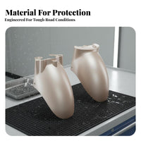 Electric Scooter Front Mudguard ABS Plastic Electric Scooter Front Mudguard Mud Guard Baked-on Paint Finish Vehicle Accessory