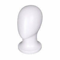 Foam Mannequin Head Stable Headpiece Display Stand Versatile for Cosplayers, Retail Displays, Hair Salons