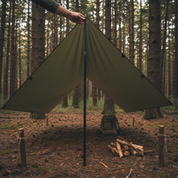 Heavy-Duty 37mm Telescopic Tent Poles for Outdoor Camping Canopy & Awning Support, 2.8M