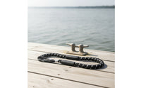 Shock Absorbing Bungee Dock Line with Loop and Slider Floating Bungee Dock Line Quick Attach Rope Water Sports for Kayakers