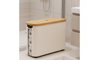 Toilet Paper Storage Basket Cloth Lavatory Organizer Standing