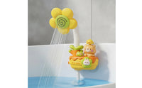Button-Operated Electric Bath Toy with Hose Flexible Water Sprayer for Toddlers, Babies, Kids