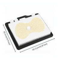 Golf Bunker Training Mat Target Area Bunker Practice Mat Ball-Holding Slots