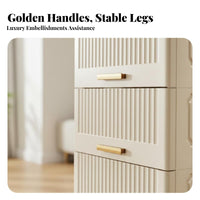 Large Capacity Plastic Tiered Storage Drawers Multi-Purpose Organizer Cabinet Space-Saving Drawer Unit Rounded Corners for Children, Homeowners, Living Room, Playroom, Bedroom, Nursery