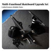 Matte Black Board Hardware Board-Skate Bridge Assembly Bridge Metal Assembly Set