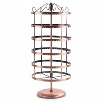Rotating Earring Holder 6-Tier Earring Display Rack Detachable Jewelry Display for Jewelers, Crafters, Retail Displays, Craft Fairs, Boutiques