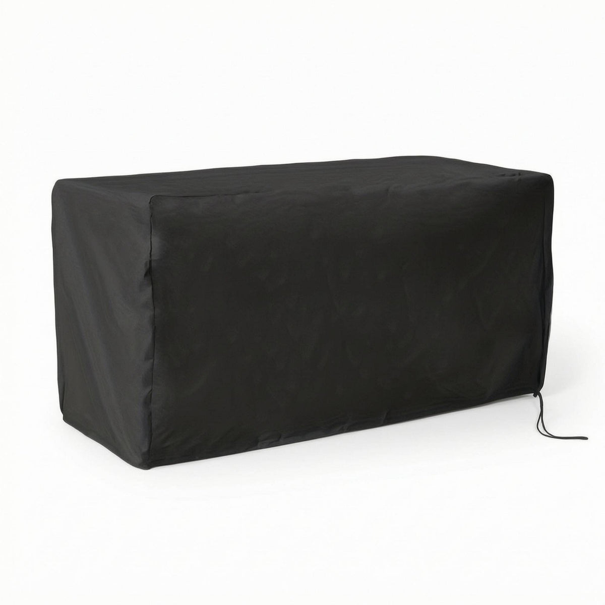 Rectangular Outdoor Storage Box Slipcover Weatherproof Deck Box Cover with Zipper Waterproof Patio Storage Bin Cover for Garden