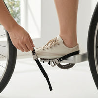 Bike Pedal Straps with Metal Buckle Heavy Duty Cycle Pedal Straps Non-Slip Easy to Use for Cyclists, Indoor Training