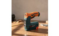 Staple Nail Handheld Cordless Nailer Powered Cordless Fastener for Crafters, Crafts
