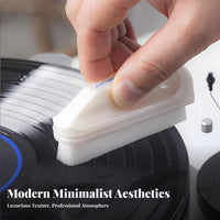 Versatile Cleaning Record Brush Super-Fine Bristles Vinyl Record Brush Washable Audio Accessory for Audiophiles, DJs