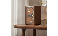 Jewelry Box with Drawers Wooden Jewelry Box with Velvet Trays Dust for Women