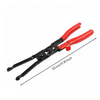 Exhaust Clamp Pliers Quick Release Loop-Handle Tool Pliers Heavy Duty Hose Remover Tool for Car Maintenance