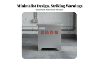 Anti and Rust-Proof Fire Sand Box Reinforced Structure Fire Safety Sand Bin for Facility Managers, Businesses, Gas Stations, Warehouses, Shopping Malls, Office Buildings