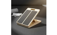 Adjustable Slant Board Solid Wood Wooden Calf Stretcher Non-Slip Surface Portable Incline Board for Home, Gym, Office