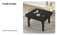 Early Learning Small Square kids' Table Multi-Functional children's Furniture Sturdy Construction Play Desk Stable construction for Preschoolers, young children, Parents, Kindergarten, Daycare, Classroom, play area