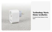 Wirelessreless Fi Smart Plug Wirelessreless Th Port Timer Function Wireless-Fi Smart Plug Distant Control Power Socket No Hub