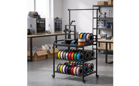 Filament Storage Rack with Wheels Heavy Duty Additive Manufacturing Printer