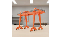 Gantry Crane Model Kit Scale Gantry Crane Assembly Kit Detailed Hobby for Modelers, Railway Scenes, Dioramas