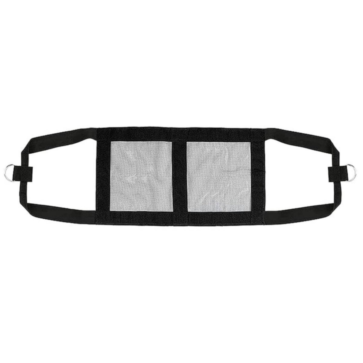 Pet Weighing Bag Breathable Mesh Animal Weighing Sling with D-Rings Hanging Weight Sling Adjustable Reinforced for Veterinarians