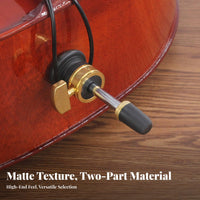 Cello Endpin Support Tool Tail Post Support Rod Instrument End Pin Accessory for Professional Cellists
