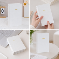 3-Inch Receipt Storage Binder, 10x10 Photo Album for Anime, Celebrity Merchandise, Idol Cards, Polaroids, and Collectibles