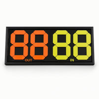 Soccer Substitution Board Portable Soccer Sub Board Bright for Sideline, Training Workouts