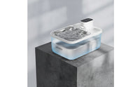 Cat Water Fountain with Stainless Steel Tray Cordless Cat Water Fountain Indoor